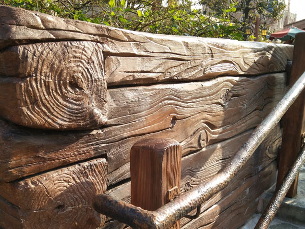 　仿木、仿木欄桿