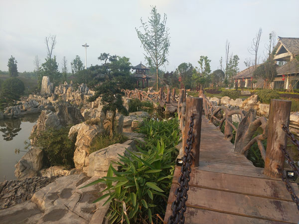 　仿木、仿木欄桿