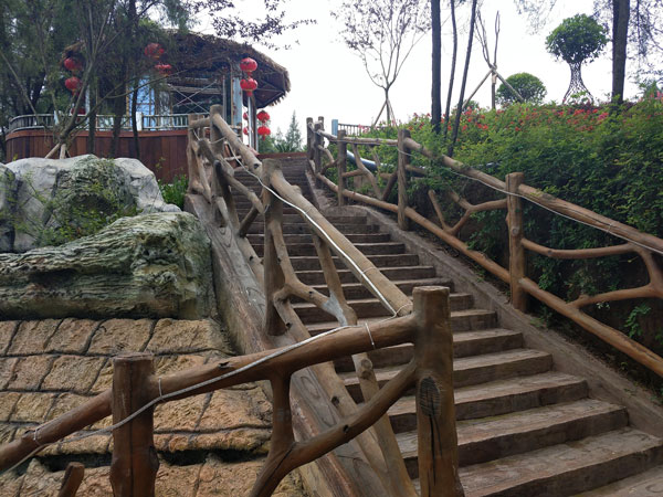 　仿木、仿木欄桿