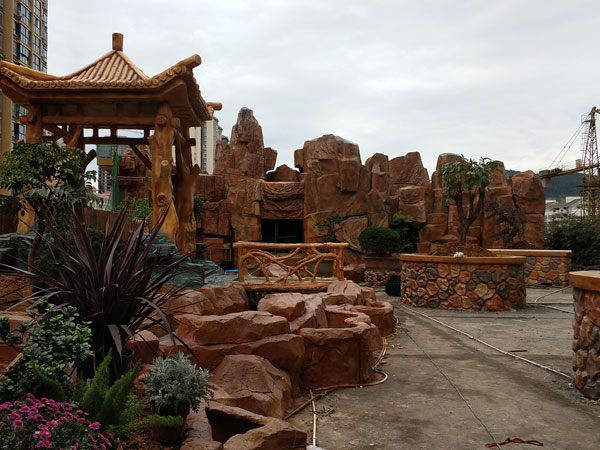 　仿木、仿木欄桿