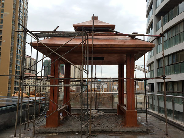 　仿木、仿木欄桿